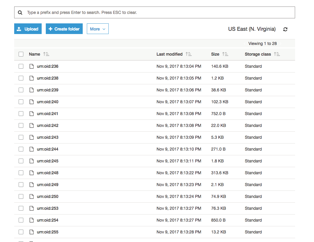 Amazon S3 storage creates the s3 bucket but on admin login get an